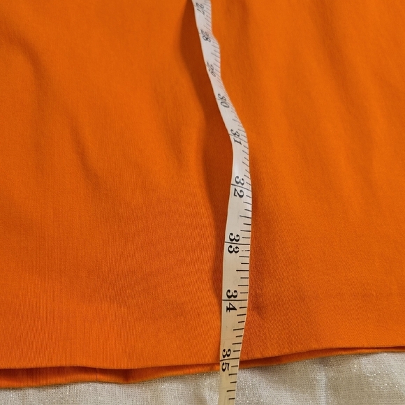 Vibrant One-Shoulder Dress in Orange Size 12 US - Picture 7 of 12